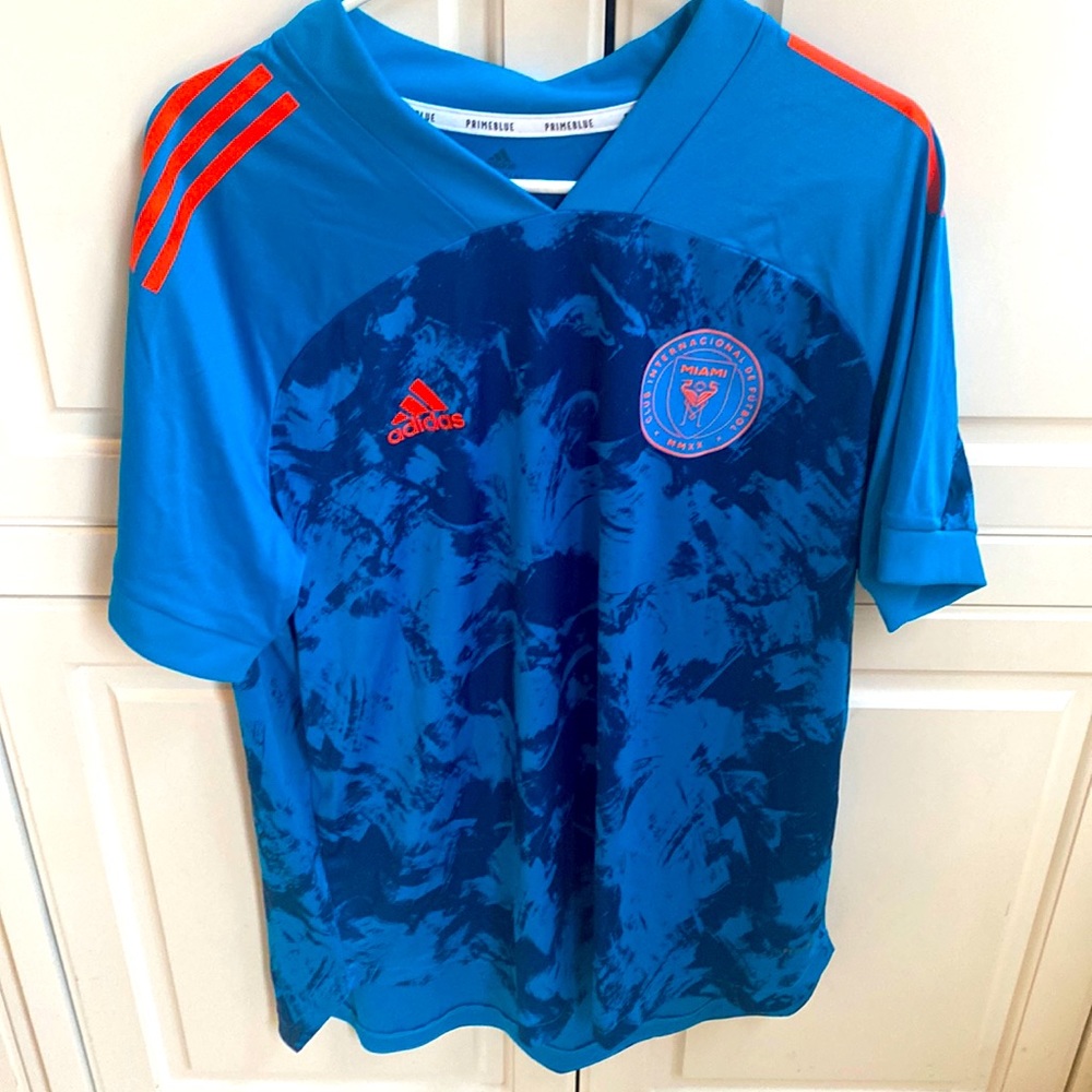 Men’s Authentic Miami Adidas Soccer Jersey- Like New